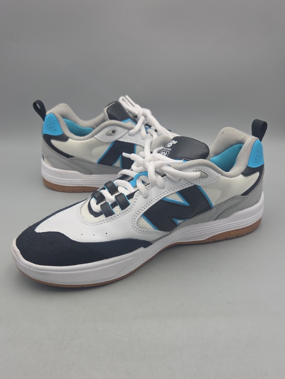 New Balance Numeric White/Aqua Tiago Lemos 808 (NM808BYS) Men 10.5 D - Picture 4 of 12